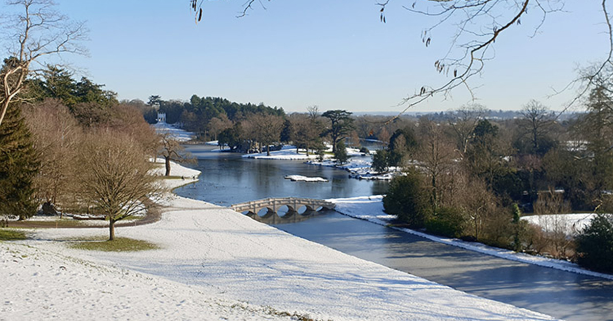 Painshill in the snow