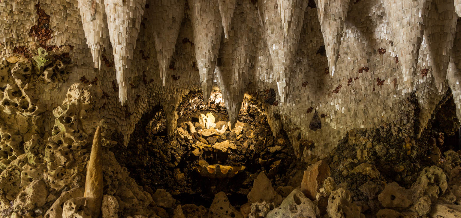 Crystal Grotto ceiling light