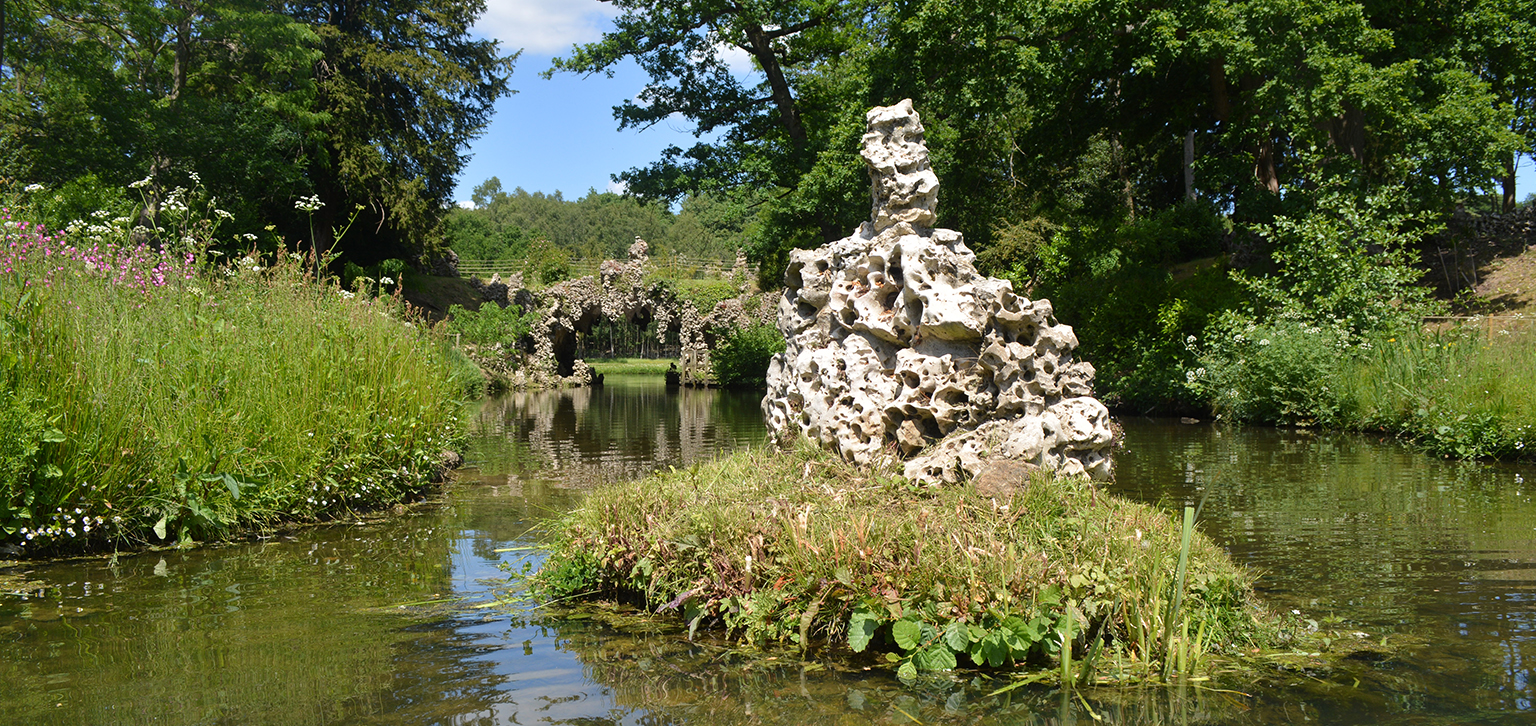 The Crystal Grotto at Painshill Park - the highlight of your visit