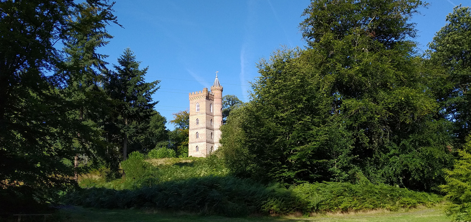 The Gothic Tower in summer