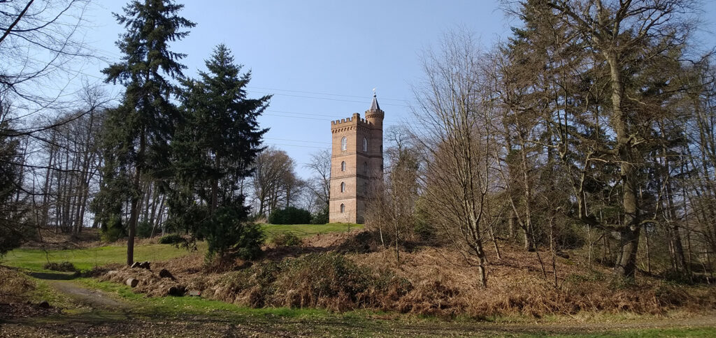 The Gothic Tower in winter