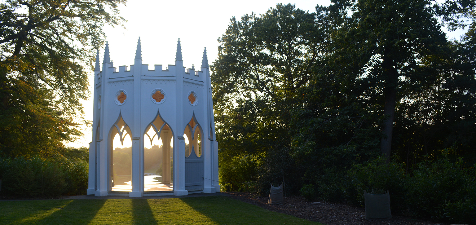 Gothic temple shadows