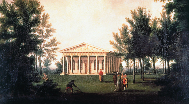 Hamilton completes Temple of Bacchus timeline