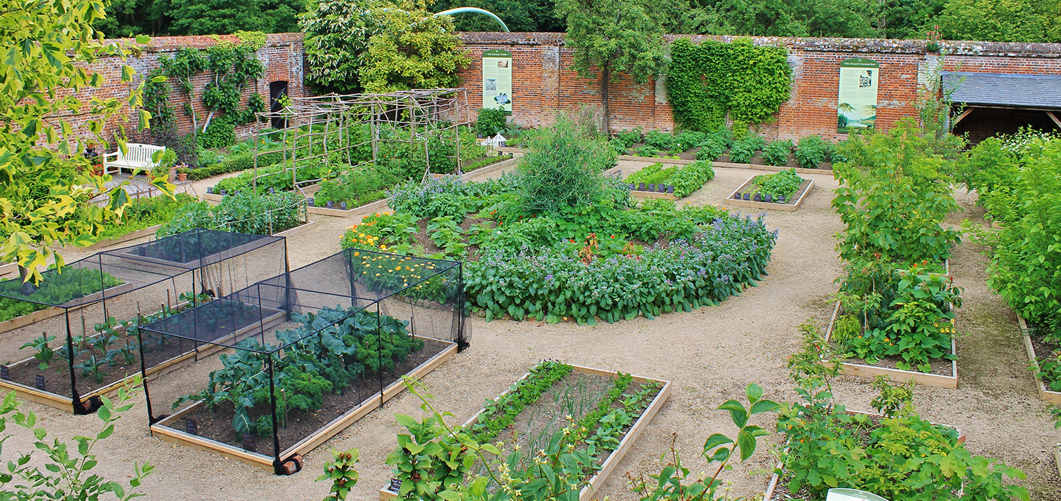 Kitchen garden at Painshill