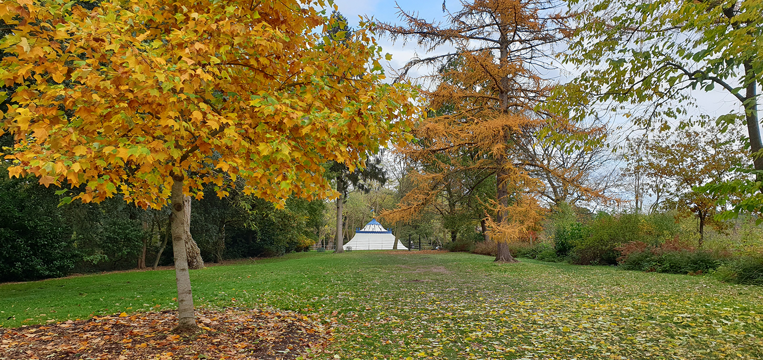 Turkish Tent in Autumn