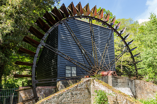 Painshill Water Wheel - Now