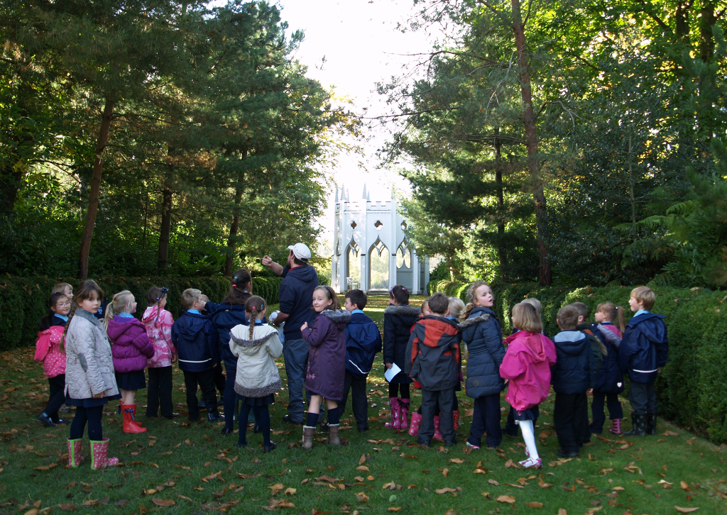 key stage one education at Painshill