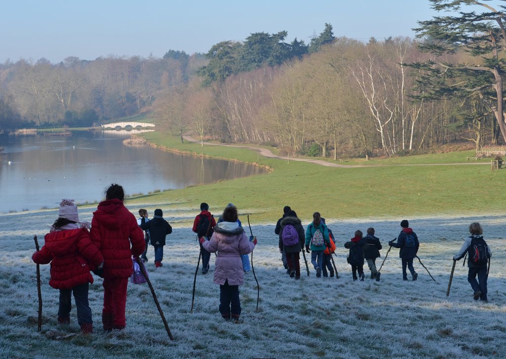 key stage 2 outdoor learning at Painshill