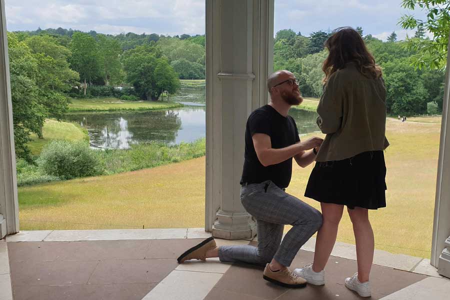 Pop the question at Painshill