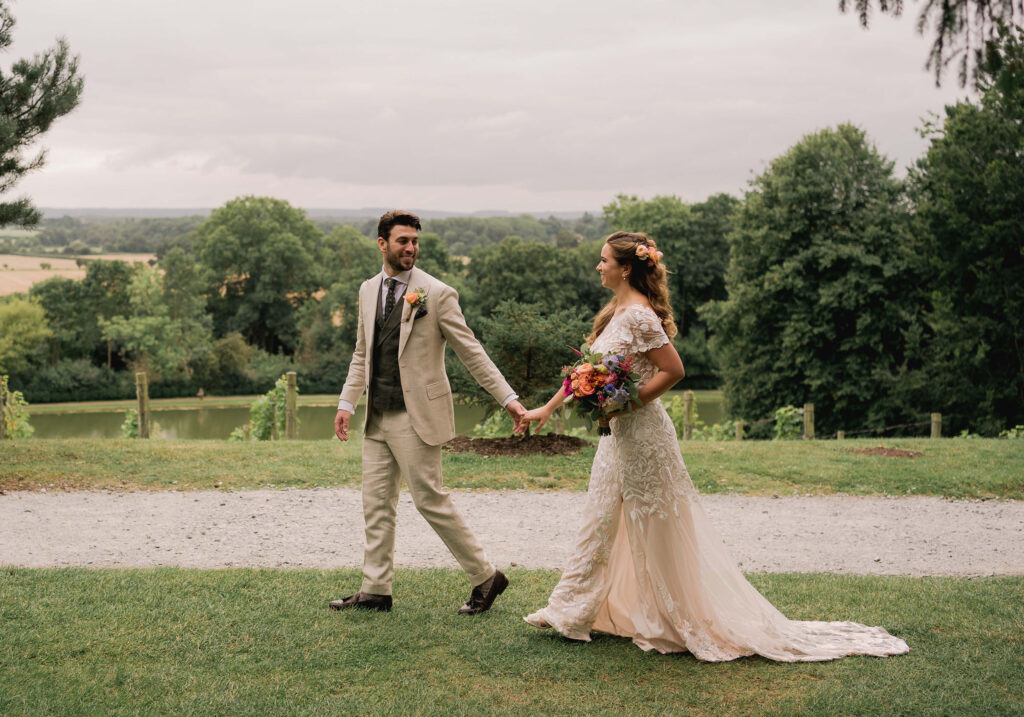 Corinne & Jamie Wedding at Painshill