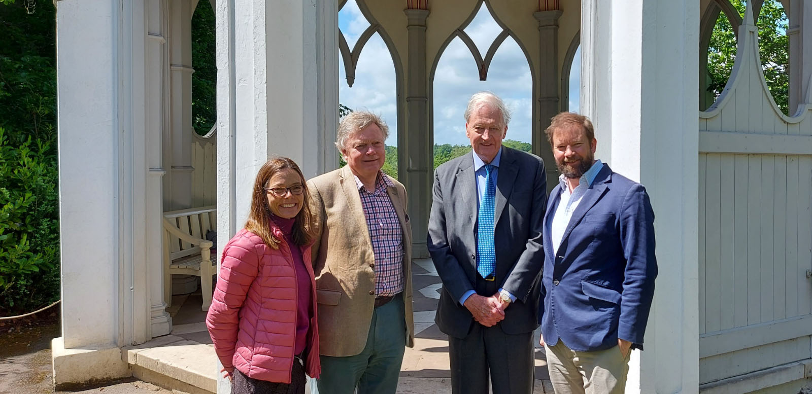 The Duke of Abercorn visiting Painshill