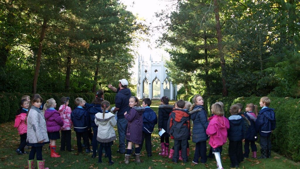 key stage one education at Painshill