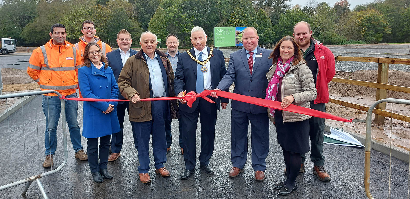 Painshill opens new car park