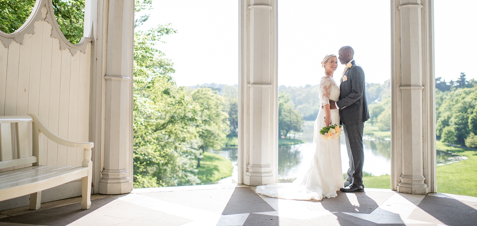 Painshill Weddings in he Gothic Temple