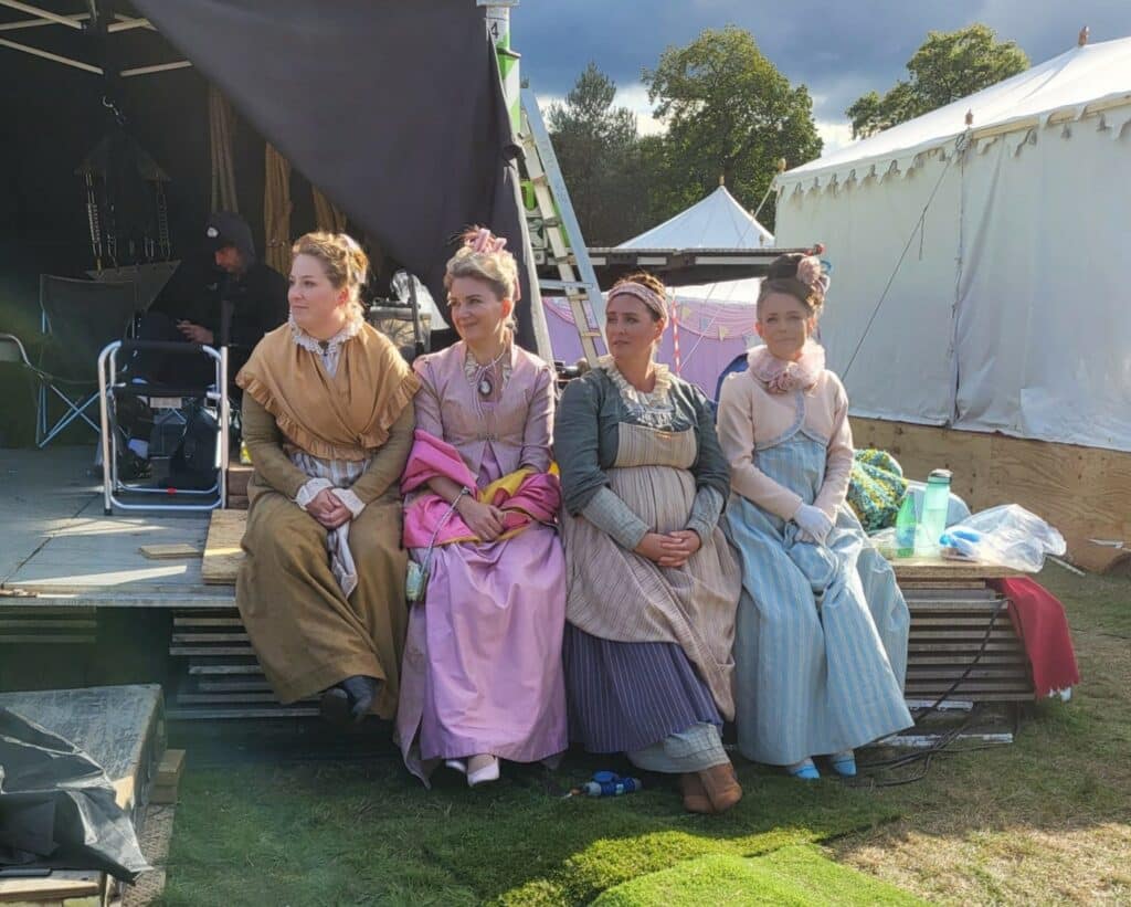 Painshill employees as Supporting Artists in Bridgerton Season 3