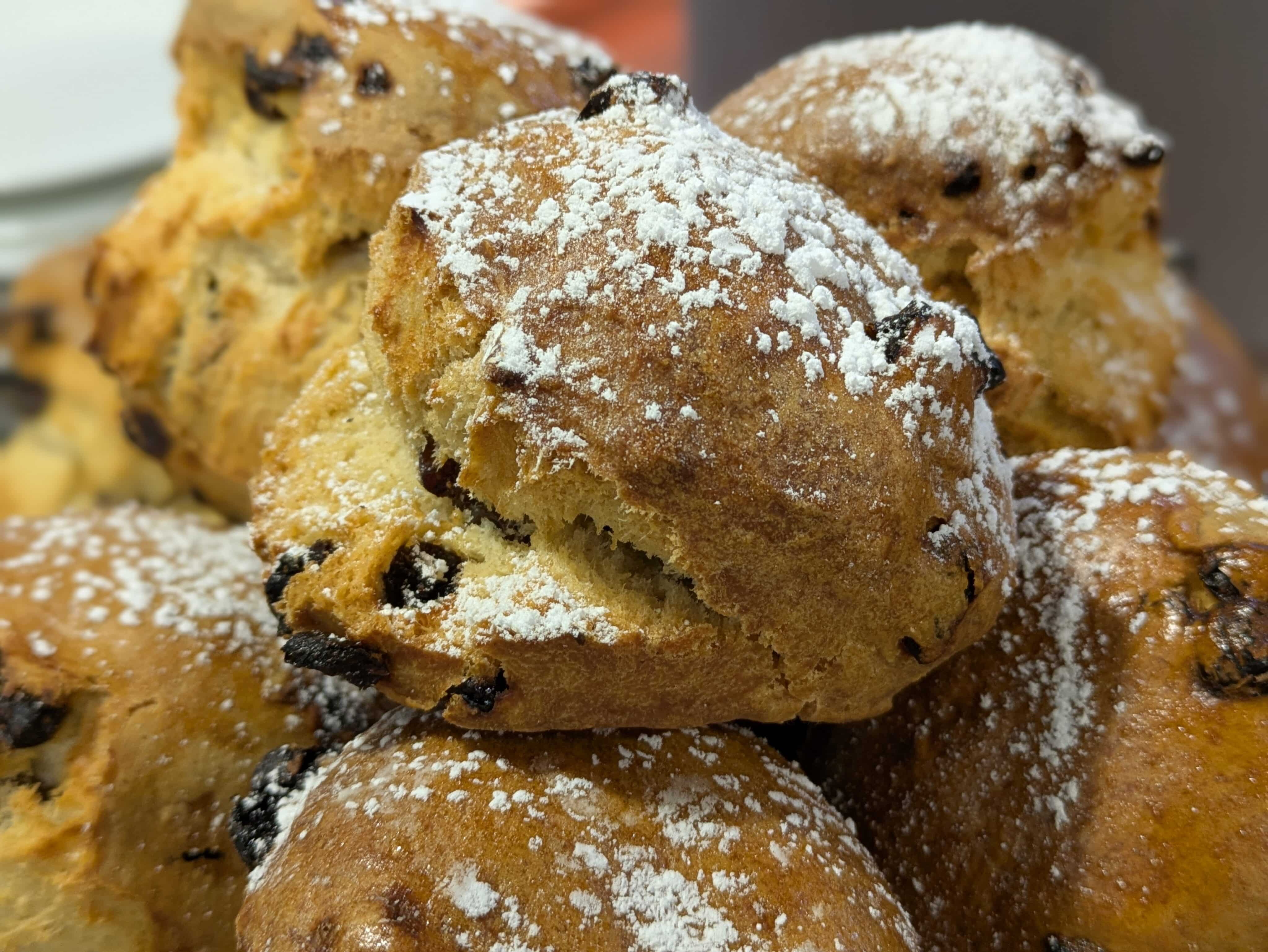 Scones in Mr Hamilton's Tea Room