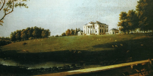 Painshill House painting by Theodore de Bruyn
